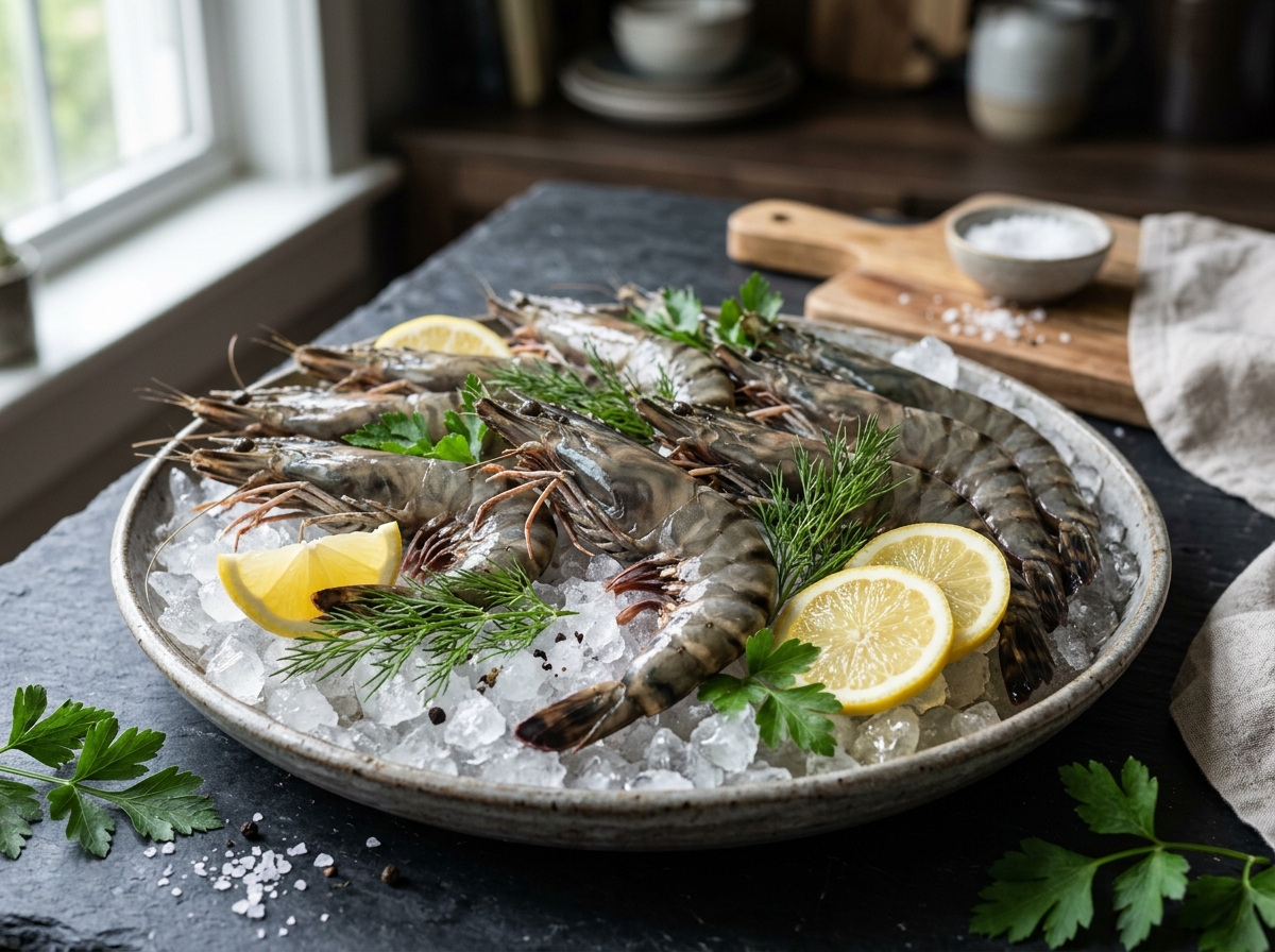 Butter Garlic Prawns